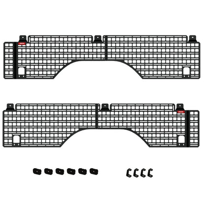 BuiltRight Industries 07-18 Chevrolet Silverado/GMC Sierra (6ft 7in Bed) Full Bedside Rack - 4pc Set 102041 102041 User 1