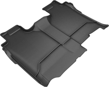 3D MAXpider 2019-2020 GMC/Chevrolet Sierra 1500/Silverado 1500 Kagu 2nd Row Floormats - Black L1GM02421509 L1GM02421509 Photo - Primary