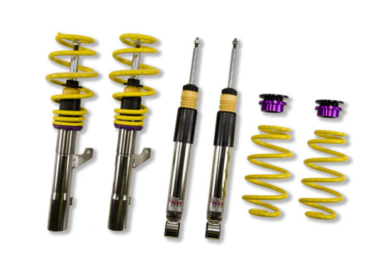 KW V3 Coilover Kit Audi Golf V GTI + Rabbit; 2WD (A5/1K, 1KP); All engines; Include DSG 35210039 35210039 Photo - out of package