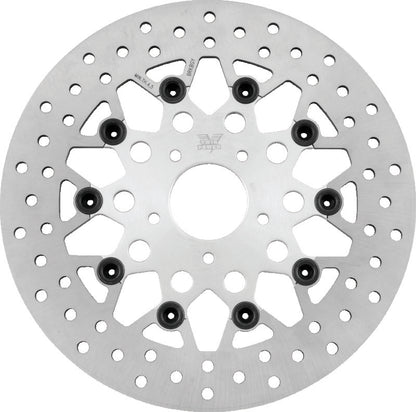 TwinPower Frt 11.5 Fltg Rotor Mesh Silv 666834 666834 Photo - Primary