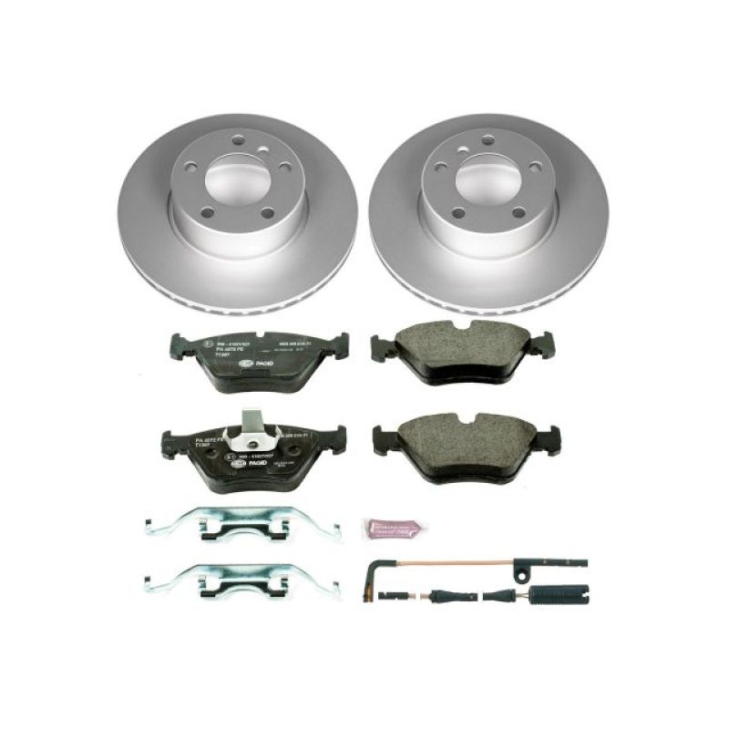 PowerStop Power Stop 01-03 BMW 525i Front Euro-Stop Brake Kit ESK628 ESK628 Photo - Primary