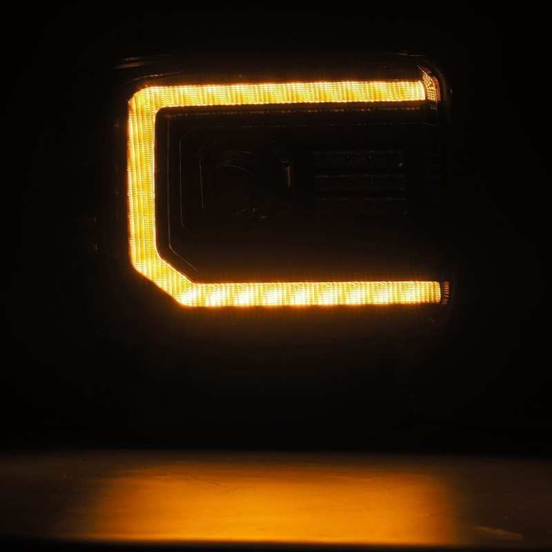 AlphaRex 14-18 GMC Sierra LUXX LED Proj Headlights Plnk Style Alpha Blk w/Activ Light/Seq Signal/DRL 880614 880614 User 4