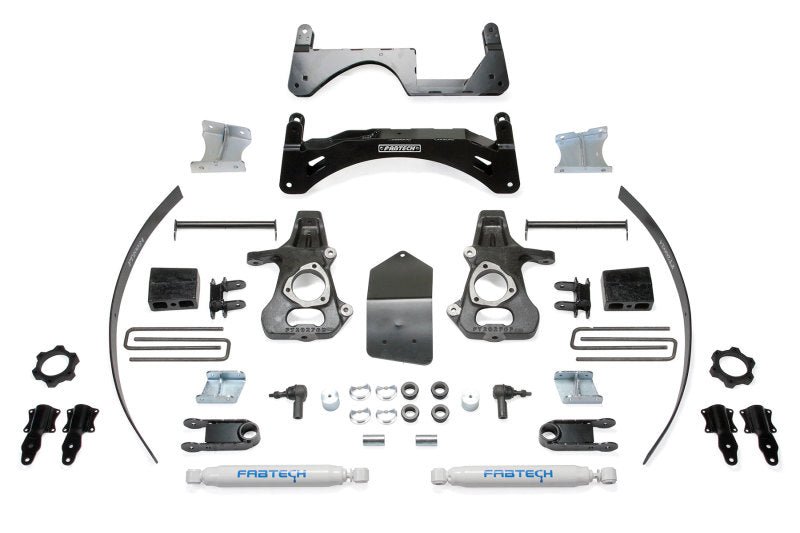 Fabtech 6? Basic System w/ Rear Performance Shocks K1068 Photo - Primary