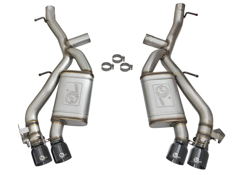 aFe  POWER 49-34068-B MACH Force-Xp 3" 304 SS Axle-Back Exhaust System 49-34068-B Photo - Unmounted