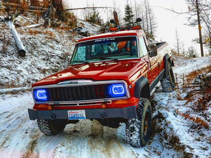 ORACLE Lighting Oracle Pre-Installed Lights 7x6 IN. Sealed Beam - ColorSHIFT Halo 6908-333 6908-333 Photo - lifestyle view