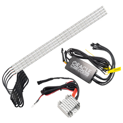 ORACLE Lighting Oracle 20-22 Ford F-250/350 Super Duty Dynamic ColorSHIFT Headlight DRL Upgrade Kit w/Switchback 1449-332 1449-332 Photo - Primary