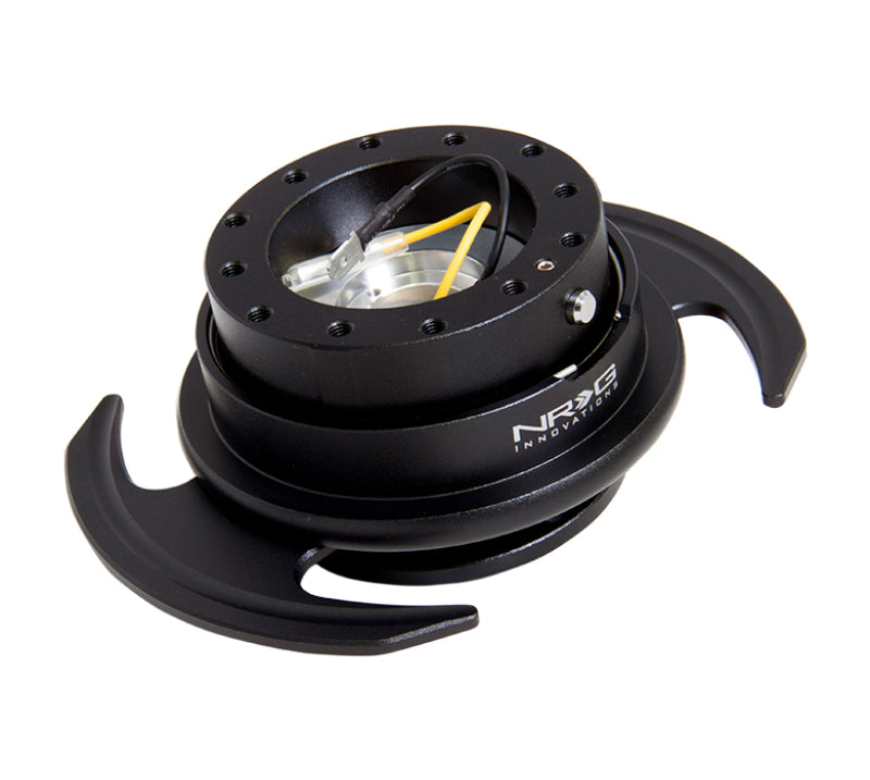 NRG 3.0 Quick Release Kit Black Body Black Ring with Handles SRK-650BK Photo - Primary