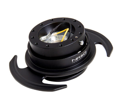 NRG 3.0 Quick Release Kit Black Body Black Ring with Handles SRK-650BK Photo - Primary