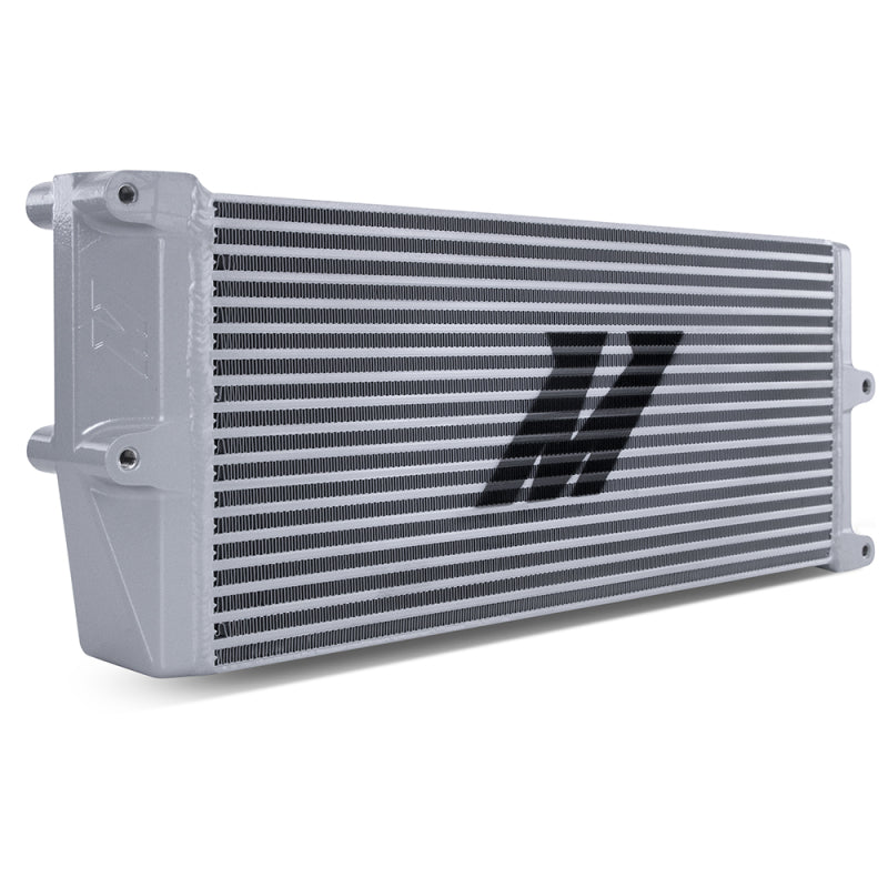 Mishimoto Heavy-Duty Oil Cooler - 17in. Opposite-Side Outlets - Silver MMOC-OO-17SL MMOC-OO-17SL Photo - Primary