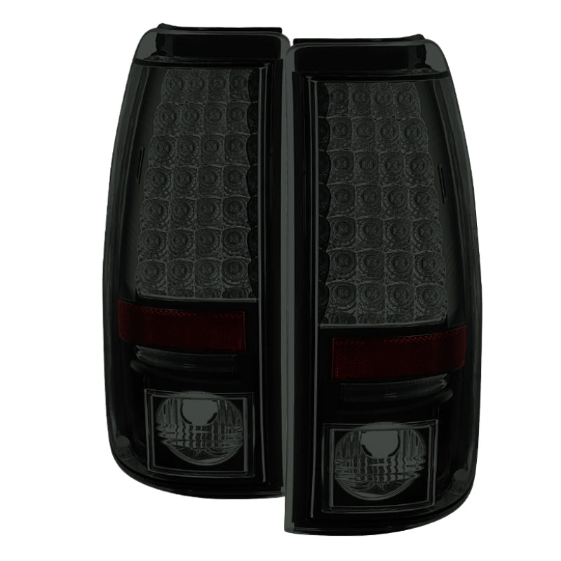 Spyder Chevy Silverado 1500 03-06 (Not Fit Stepside)LED Tail Lights Blk Smke ALT-YD-CS03-LED-BSM 5078025 5078025 Photo - Primary