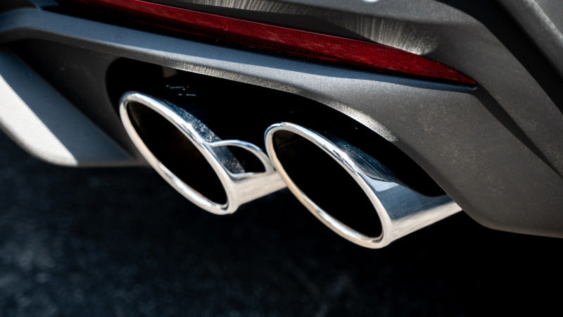 Borla 2024 Ford Mustang GT 5.0L V8 3 in ATAK Catback Non-Active Exhaust- Chrome Quad Tip 140970 140970 Photo - Close Up