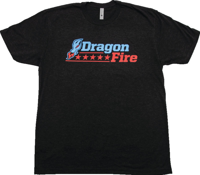 DragonFire Racing Dfr Logo Tee Blue/Red Sm 523105 523105 Photo - Primary