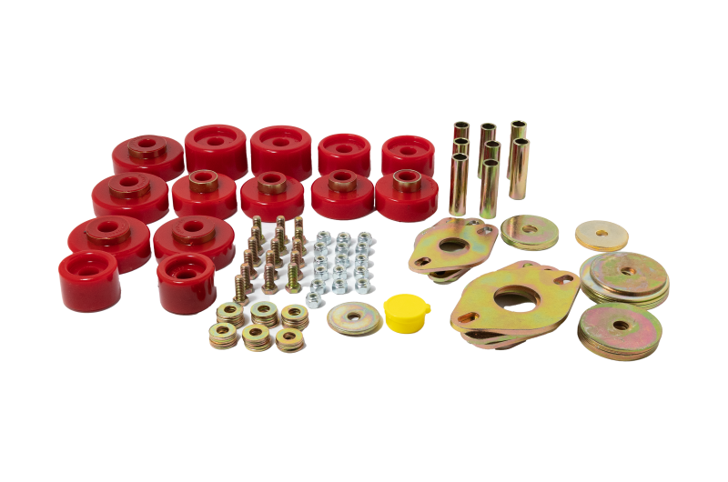 Energy Suspension ES Body Mounts - Red Suspension Bushing Kits main image