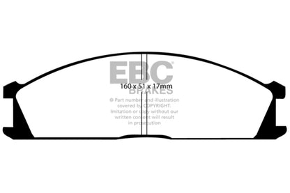 EBC Disc Brake Pad Set DP6691 Photo - Primary
