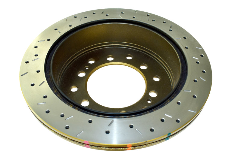 DBA 10+ Toyota 4Runner/FJ Cruiser Rear Drilled and Slotted 4000 Series Rotor 42737XS 42737XS Photo - out of package