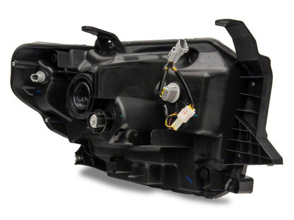 Raxiom 14-21 Toyota Tundra Axial Series Headlights w/ SEQL LED Bar- Blk Housing (Clear Lens) TU16009 TU16009 Photo - Close Up