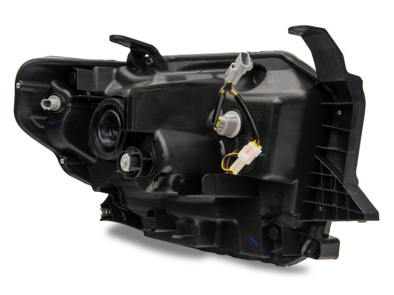 Raxiom 14-21 Toyota Tundra Axial Series Headlights w/ SEQL LED Bar- Blk Housing (Clear Lens) TU16009 TU16009 Photo - Close Up