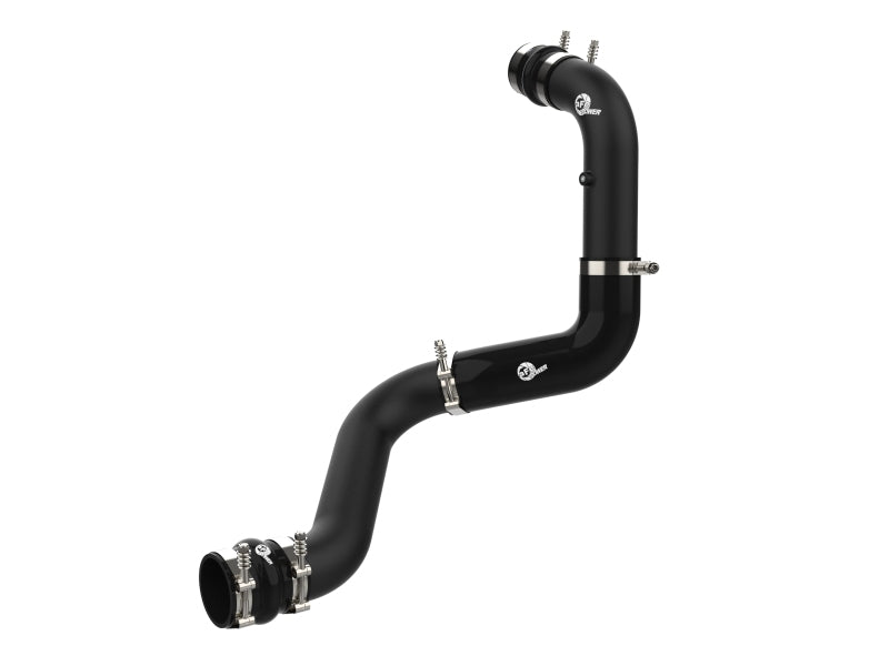 aFe 20-23 GM Diesel Trucks V8 6.6L L5P BladeRunner 3in Aluminum Hot Charge Pipe - Black 46-20448-B 46-20448-B Photo - Primary