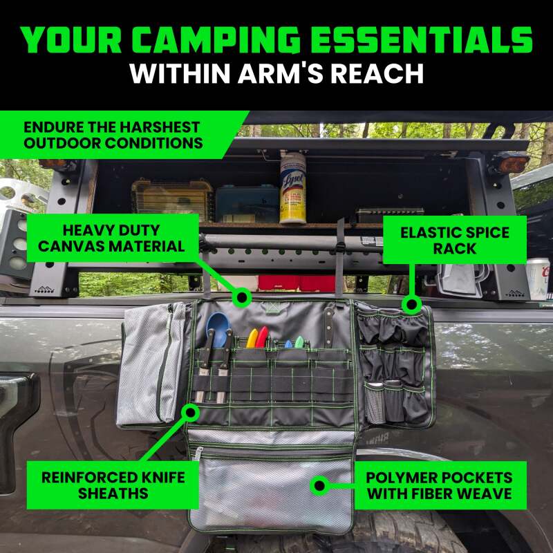 Rhino USA Camp Kitchen Organizer Bag (Black) AC-SBCAMPKIT-BLK AC-SBCAMPKIT-BLK User 2