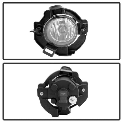 Spyder Nissan Rogue 2008-2013 OEM Fog Lights W/Cover and Switch Clear FL-NRO07-C 9031625 9031625 Photo - Unmounted