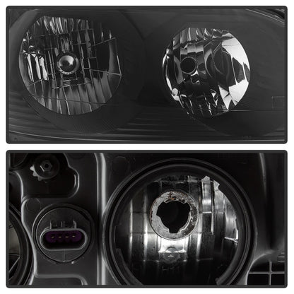 SPYDER xTune 09-12 Chevrolet Traverse (Excl LTZ) OEM Style Headlights - Black (HD-JH-CTRA09-AM-BK) 9042539 9042539 Photo - Unmounted