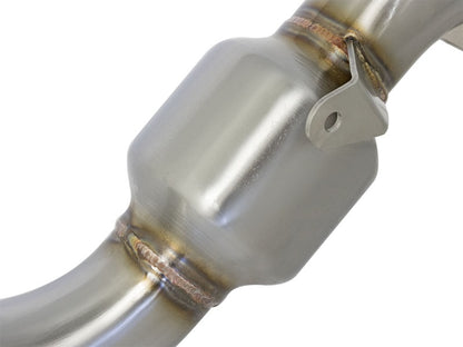 aFe  POWER 48-34126-HC Twisted Steel Down-Pipe; Street Series 48-34126-HC Photo - Unmounted