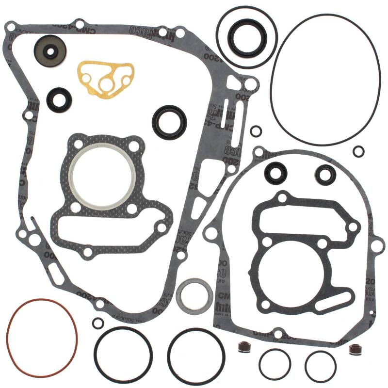 Vertex Pistons Vertex Gaskets 85-88 Yamaha YFM80 Badger Complete Gasket Kit w/ Oil Seals 811851 811851 Photo - Primary