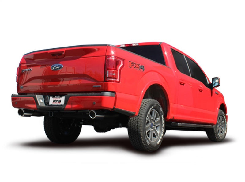 Borla 15-16 Ford F-150 3.5L EcoBoost Ext. Cab Std. Bed Catback Exhaust S-Type Single Split Rear Exit 140615 140615 Photo - Close Up
