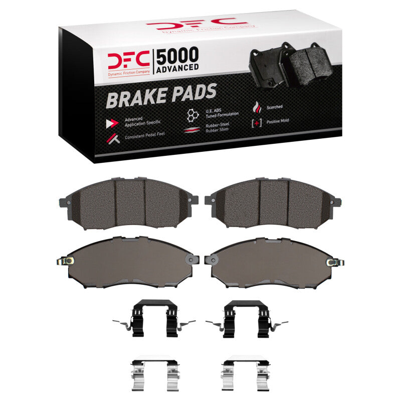 DFC DFC 5000 Advanced Ceramic Brake Pads Brakes, Rotors & Pads Brake Pads - OE main image