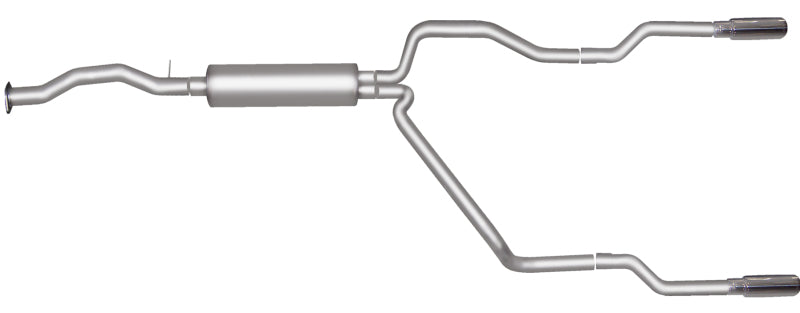 Gibson 96-97 Chevrolet C1500 Base 4.3L 2.5in Cat-Back Dual Split Exhaust - Stainless 65528 65528 Photo - Primary