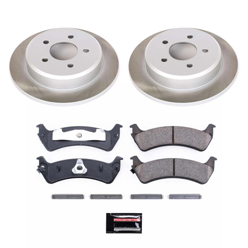 PowerStop Power Stop 97-01 Mercury Mountaineer Rear Semi-Coated Rotor Kit SC1858 SC1858 Photo - Primary
