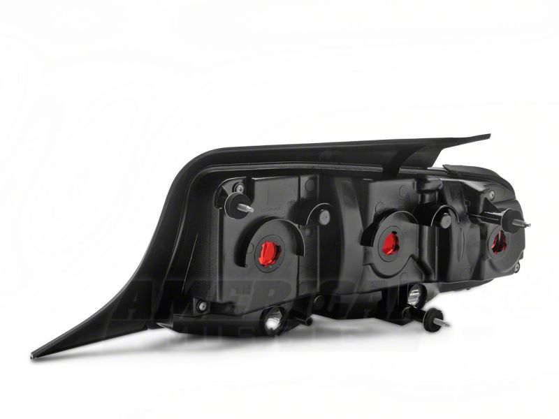 Raxiom 10-12 Ford Mustang Aero Tail Lights- Blk Housing (Smoked Lens) 49145