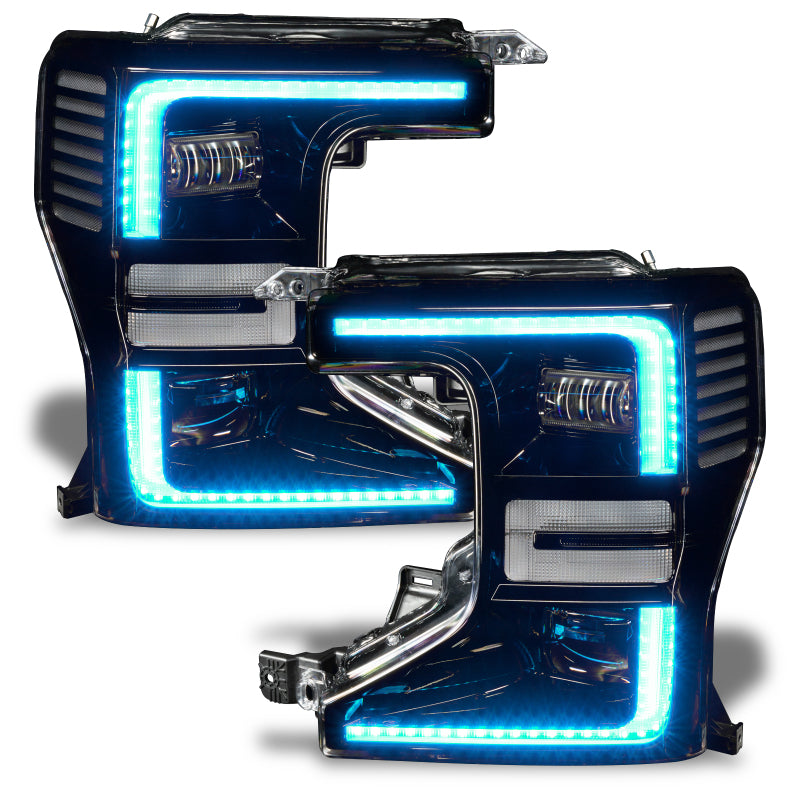 ORACLE Lighting Oracle 20-22 Ford F-250/350 Super Duty Dynamic ColorSHIFT Headlight DRL Upgrade Kit w/Switchback 1449-332 1449-332 User 1