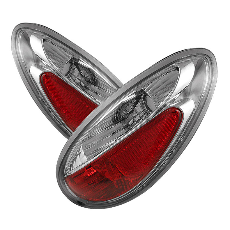 Spyder Chrysler PT Cruiser 01-05 Euro Style Tail Lights Chrome ALT-YD-CPT01-C 5001672 5001672 Photo - Primary