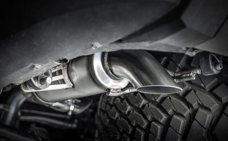 Magnaflow 24+ Toyota Land Cruiser Overland Cat-Back Exhaust System 19679 19679 Photo - Mounted