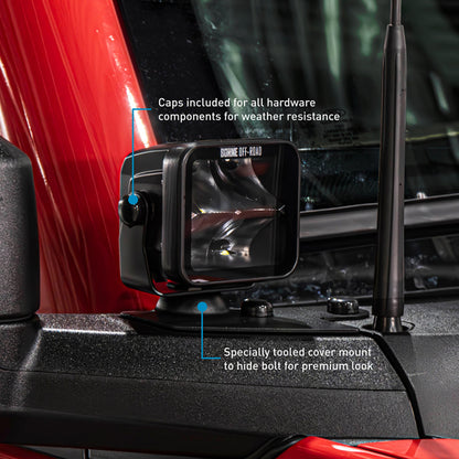 Borne Off-Road 21+ Bronco Light Pods 2pc Ditch 3x3 Spot Upfit BNLT-BR-21-DT2SU BNLT-BR-21-DT2SU Photo - Primary