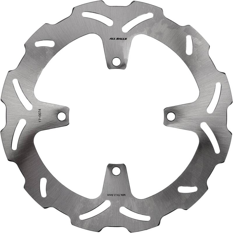 All Balls Racing 14-23 Kawasaki KX250F Brake Disc Front 18-0074 18-0074 Photo - Primary
