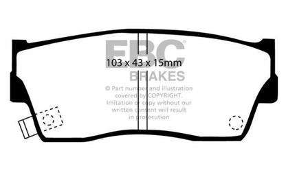 EBC Disc Brake Pad Set DP6774 Photo - Primary
