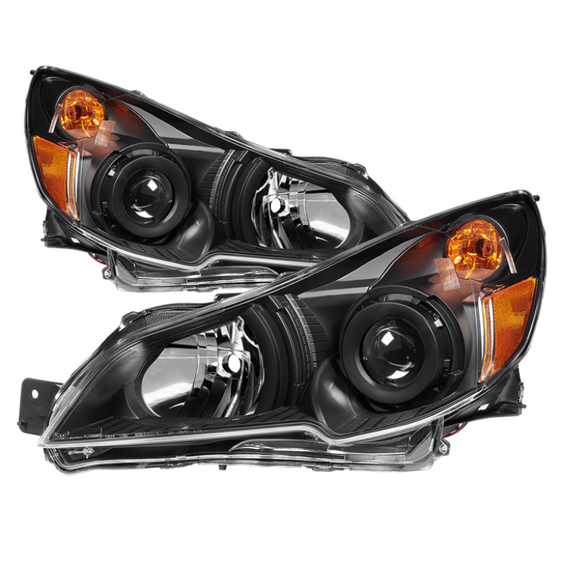 SPYDER xTune Subaru Legacy 10-12 / Outback 10-12 OEM Style Headlights-Black HD-JH-SLEG10-AM-BK 9035746 9035746 Photo - Primary