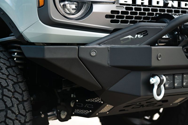 DV8 Offroad 2021+ Ford Bronco Modular Front Bumper Winch Capable w/ Auxiliary Light Mounts FBBR-02 FBBR-02 User 1