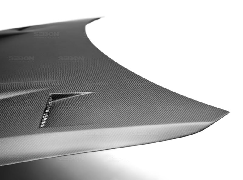 Seibon 09-12 Nissan GTR R35 Carbon Fiber Hood HD0910NSGTR-GTII/HD0910NSGTR-GTII-DRY HD0910NSGTR-GTII-DRY Photo - Primary