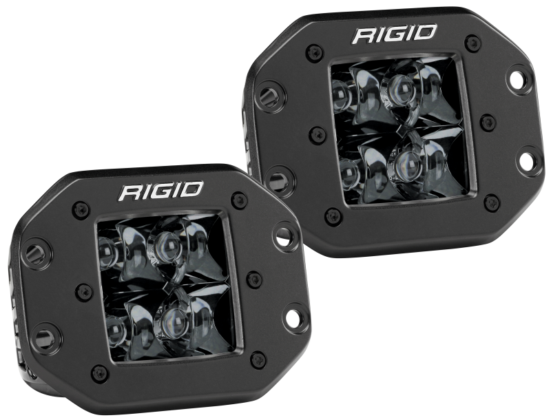Rigid Industries D2 - Midnight Edition Flush Mount Pair 212213BLK User 2