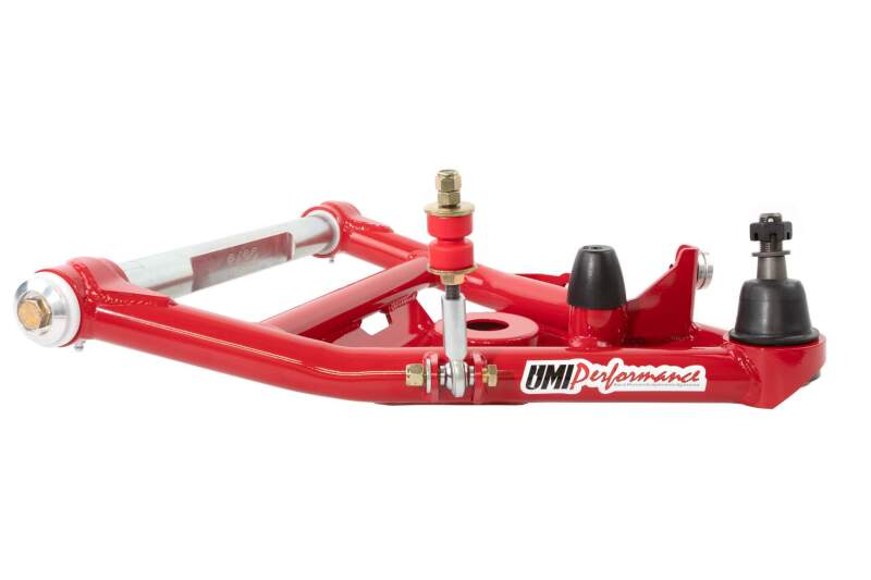 UMI Performance 73-87 GM C10 Street Performance Lower Control Arms - Red 6432-R 6432-R User 1