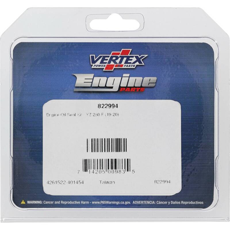 Vertex Pistons Vertex Gaskets 20-23 Yamaha WR250F Oil Seal Kit 822994 822994 Photo - Primary