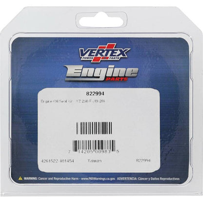 Vertex Pistons Vertex Gaskets 20-23 Yamaha WR250F Oil Seal Kit 822994 822994 Photo - Primary