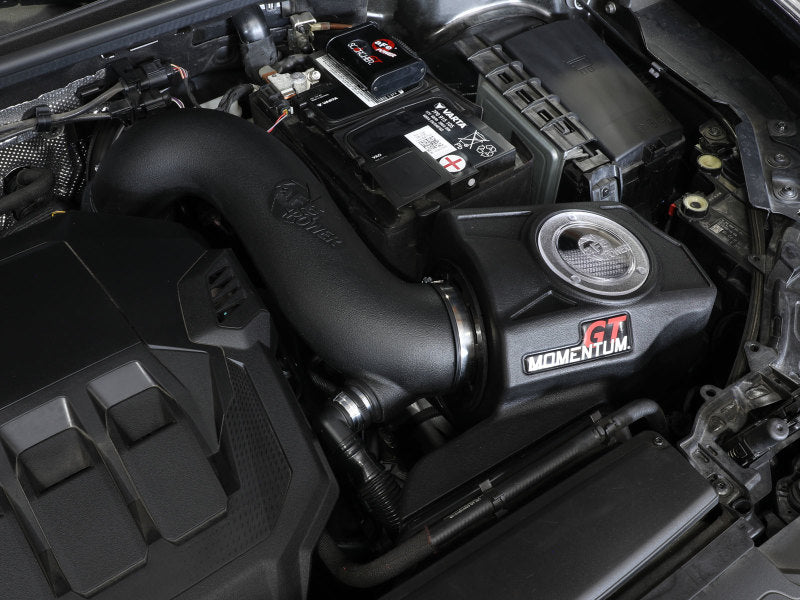 aFe Momentum GT Pro DRY S Cold Air Intake System 19-21 Audi Q3 L4-2.0L (t) 50-70087D 50-70087D Photo - Mounted