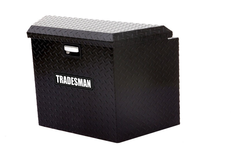 Tradesman Aluminum Trailer Tongue Storage Box (21in.) - Black 76134T