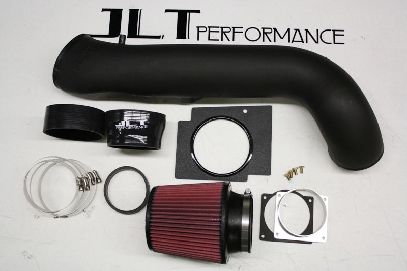 JLT 96-98 Ford Mustang SVT Cobra Black Textured Cold Air Intake Kit w/Red Filter CAI2-FMC-9698 CAI2-FMC-9698 Photo - Primary