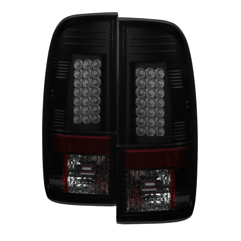 Spyder Ford F150 side 97-03/F250 Super Duty 99-07 LED Tail Lights Blk Smke ALT-YD-FF15097-LED-BSM 5078179 5078179 Photo - Primary