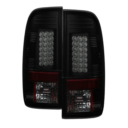 Spyder Ford F150 side 97-03/F250 Super Duty 99-07 LED Tail Lights Blk Smke ALT-YD-FF15097-LED-BSM 5078179 5078179 Photo - Primary
